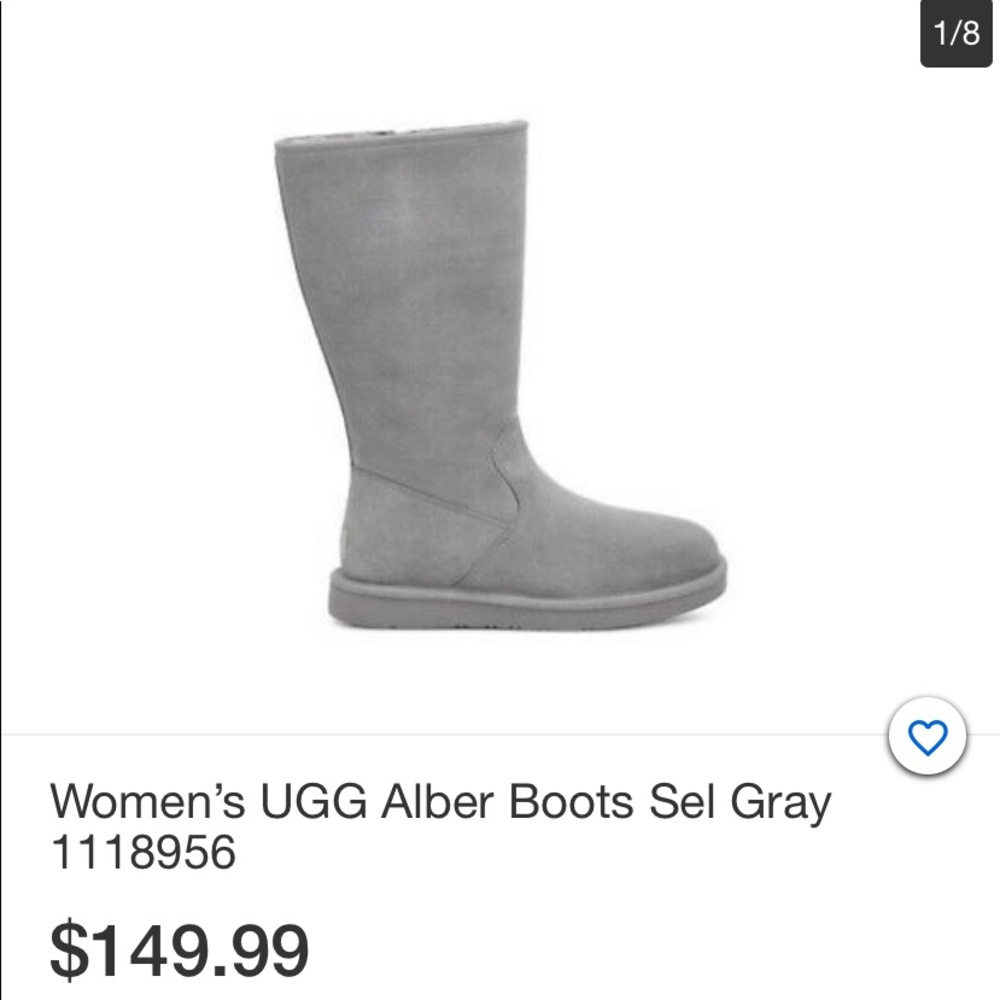 Ugg alber boots size 5